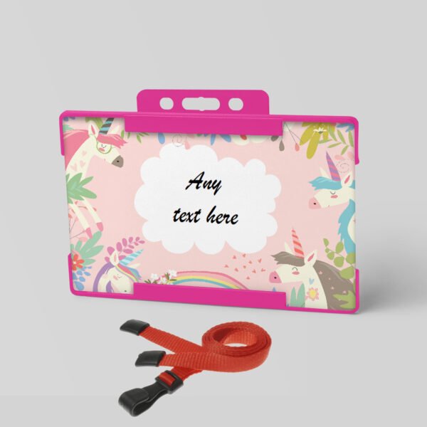 Unicorn ID Card for Pretend Play Children's Toy